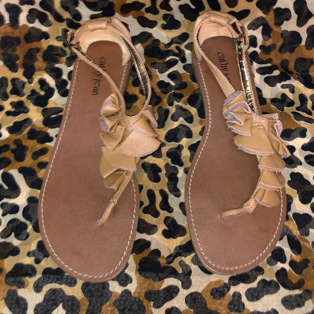 Adorable Leather Sandals